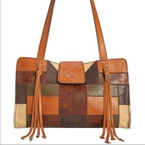 Patricia Nash  Zigzag Patchwork Rienzo Satchel